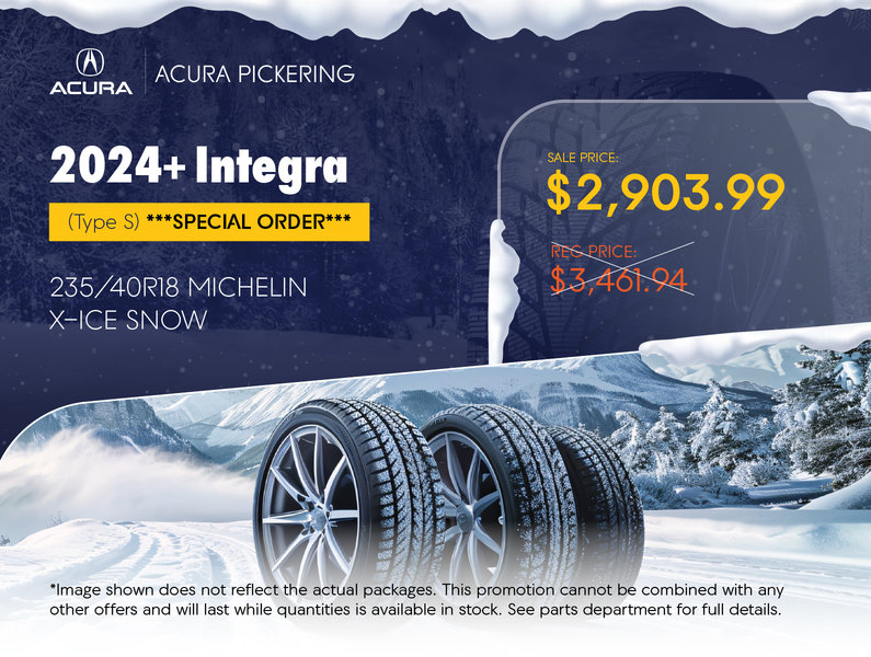 2024+ Integra (Type S) Winter Tire Package