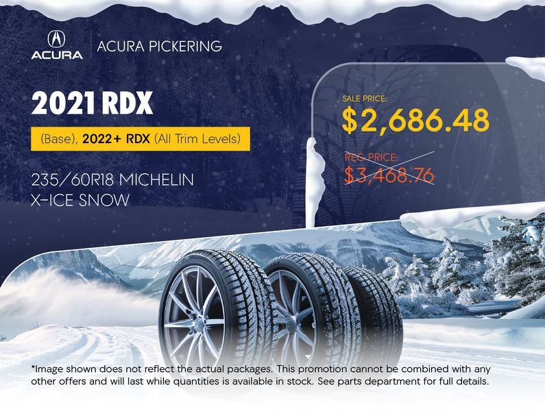 RDX Winter Tire Package