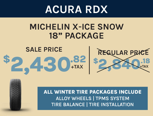 RDX Winter Tire Package