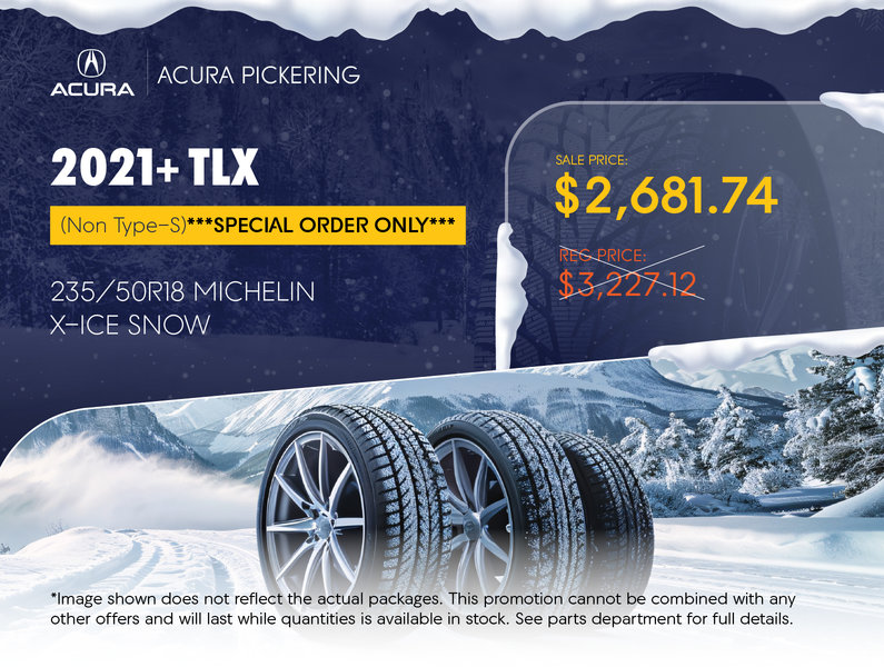 TLX (Non Type S) Winter Tire Package