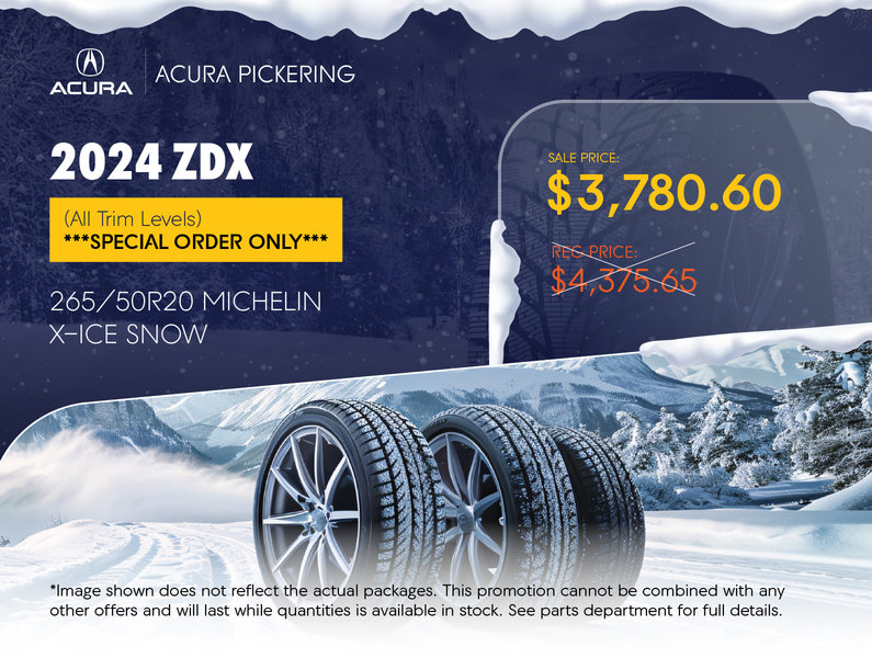 ZDX Winter Tire Package