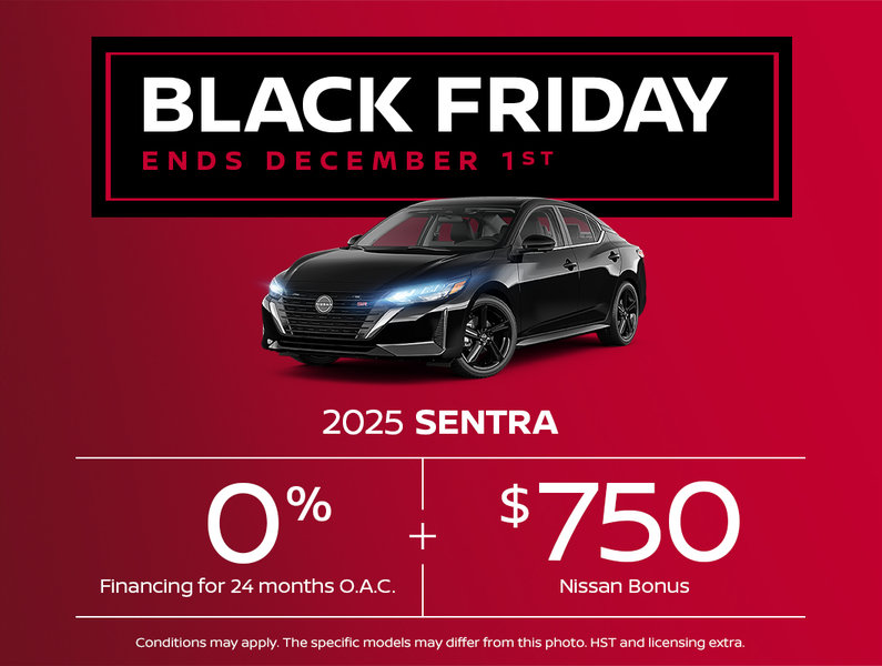 Black Friday Sales Event - Sentra