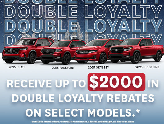 Double Loyalty on Hondas