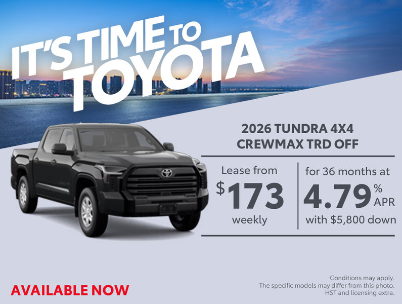 It's Time To Toyota - Tundra