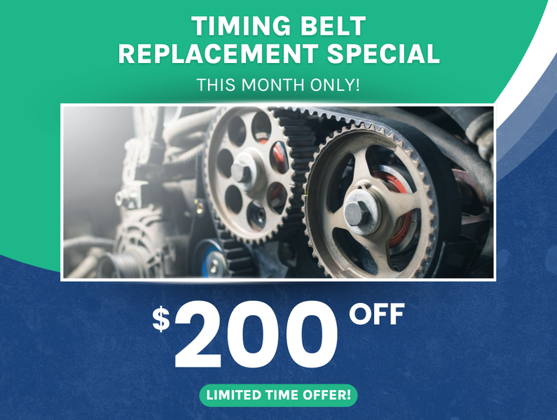 Timing Belt Replacement Special
