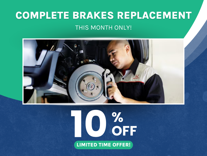 Brake Replacement Special