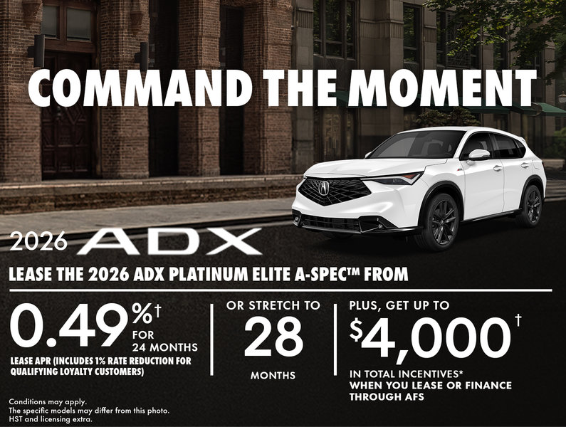 2026 Acura ADX Platinum Elite A-Spec