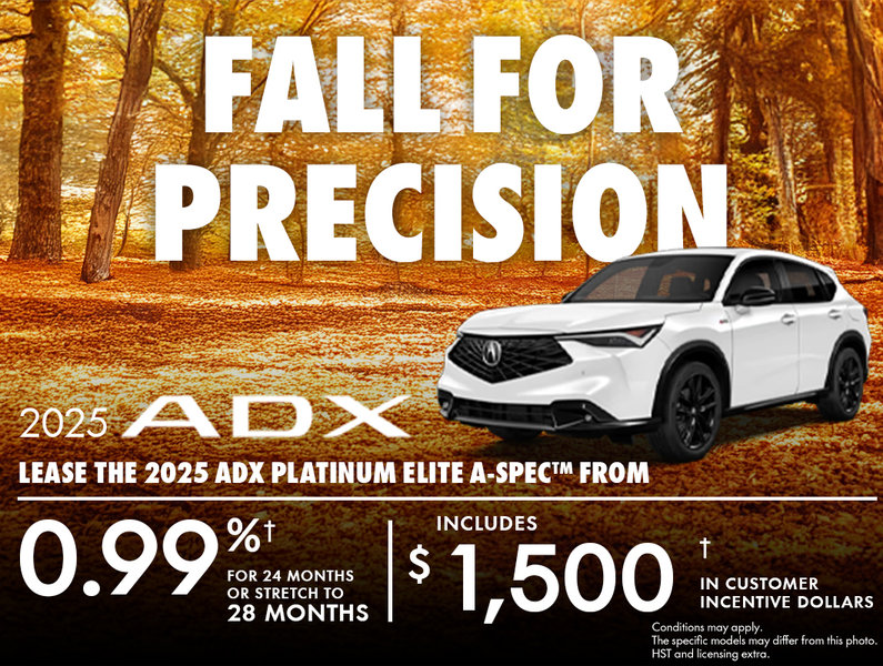 Fall For Precision - ADX