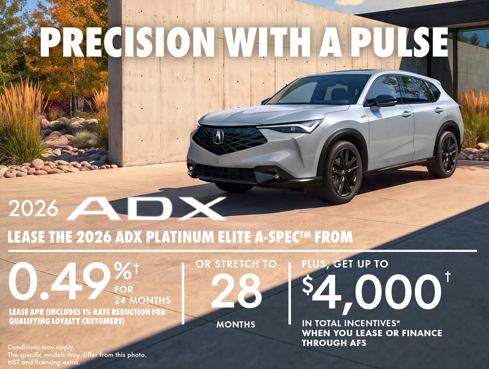 2026 Acura ADX Platinum Elite A-Spec