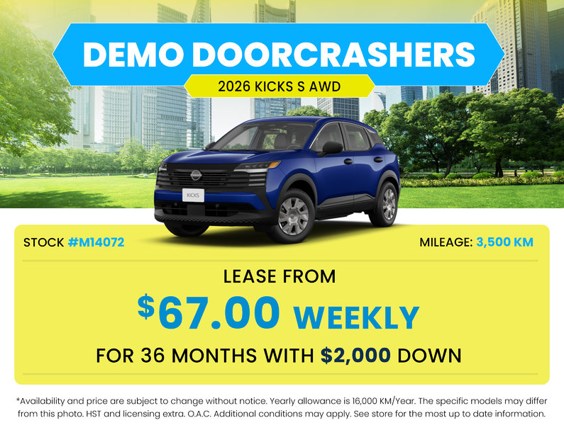 Demo Doorcrashers - Kicks S AWD