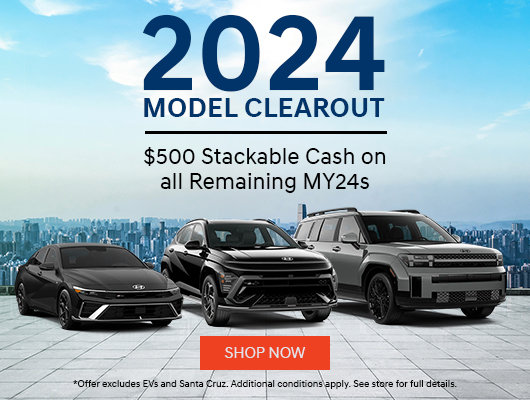 2024 Model Clearout