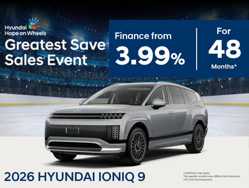 Greatest Save Event - Ioniq 9