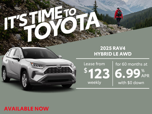 It's Time to Toyota Event - RAV4 Hybrid