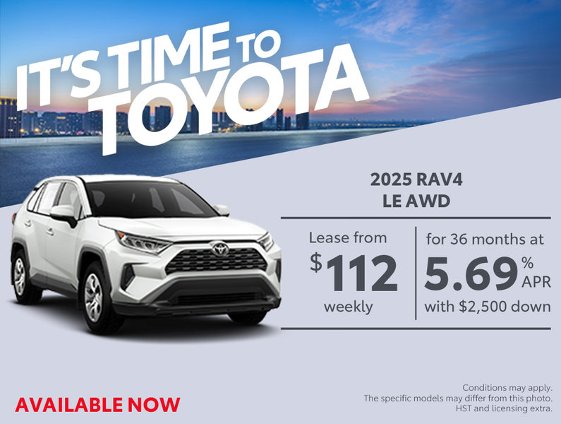 It's Time To Toyota - RAV4
