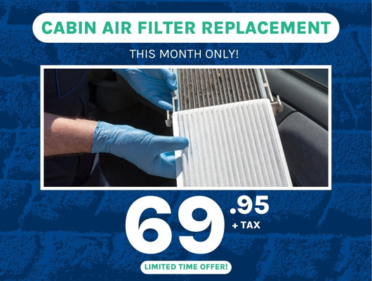 Cabin Air Filter Replacement Special