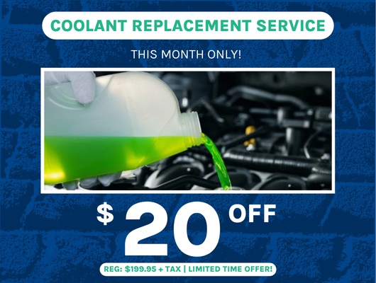 Coolant Service Special