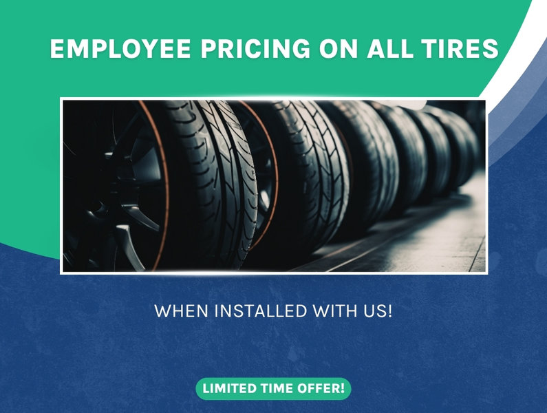 Employee Pricing on Tires