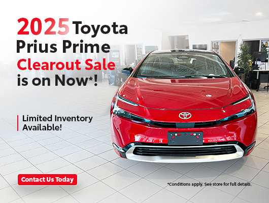2025 Prius Prime Clearout Sale