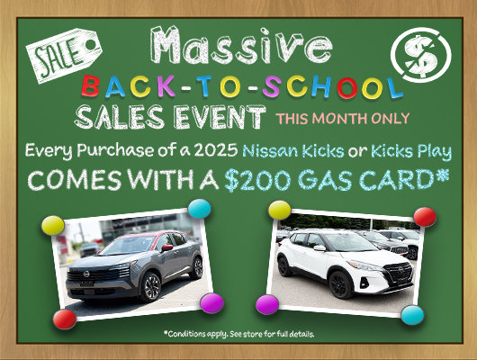 Back to School Sales Event