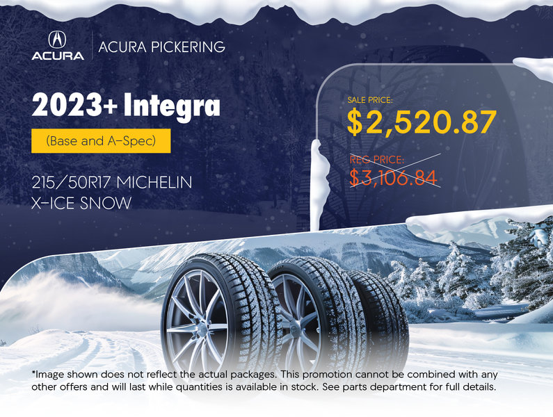 2023+ Integra Winter Tire Package