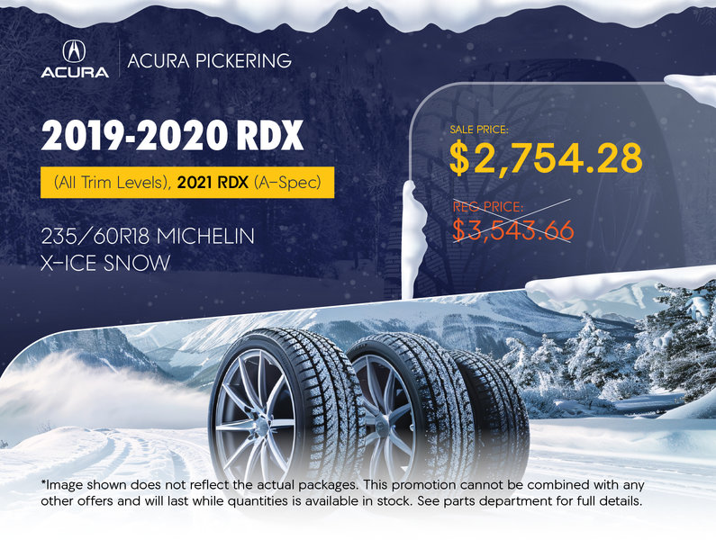 RDX Winter Tire Package