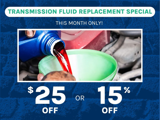 Transmission Fluid Replacement Special