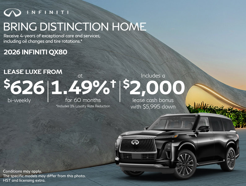2026 INFINITI QX80 Luxe