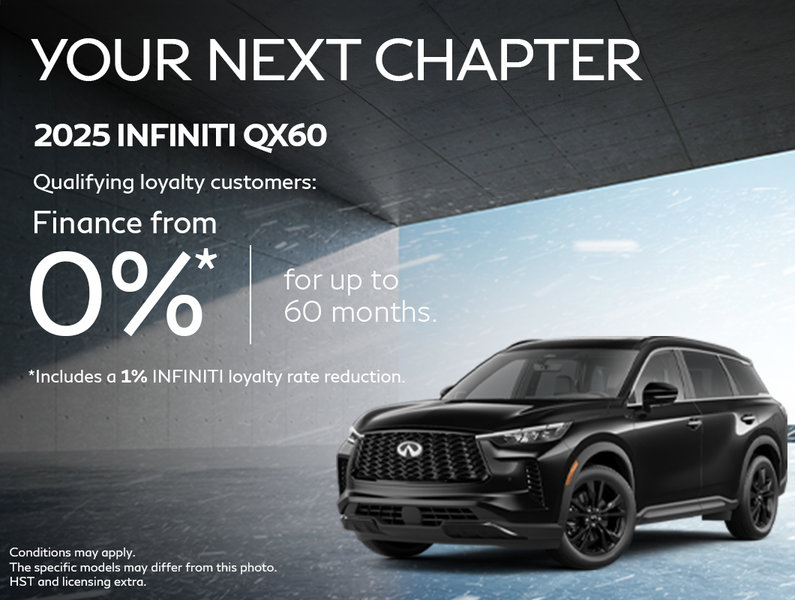 Your Next Chapter Event - QX60