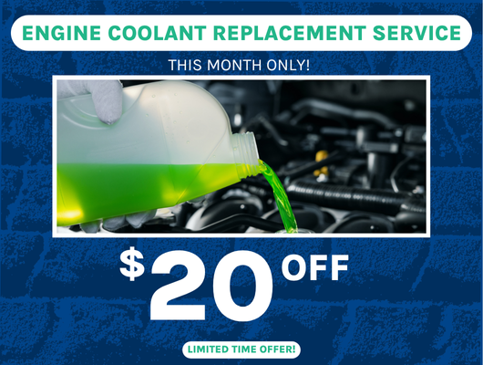 Coolant Replacement Service