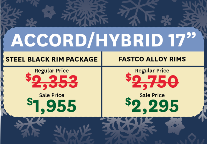 Accord Hybrid Winter Tire Package