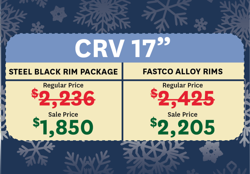 CRV Winter Tire Package