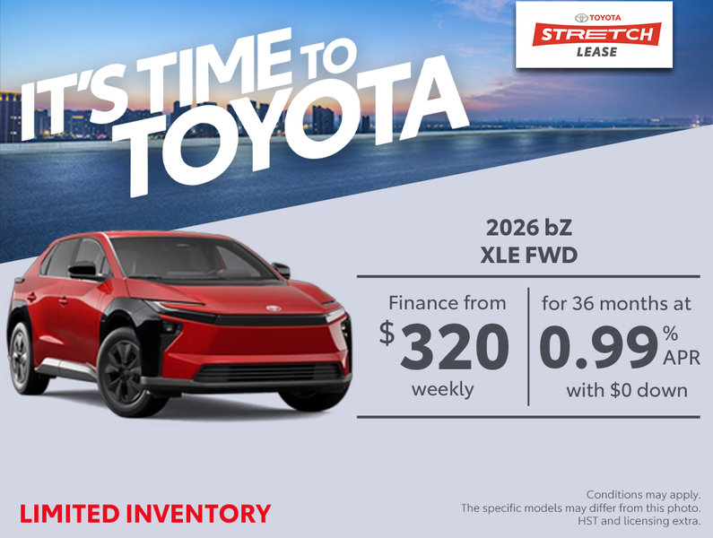 It's Time To Toyota - bZ Finance