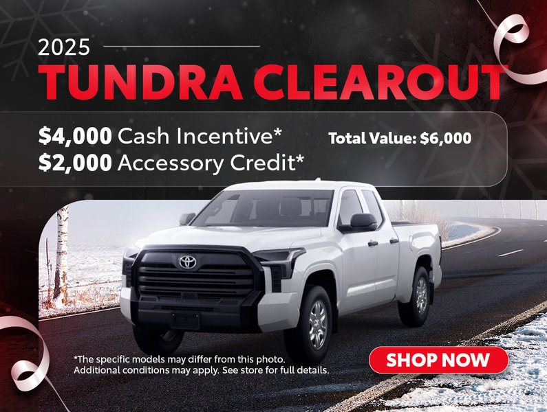 2025 Tundra Clearout