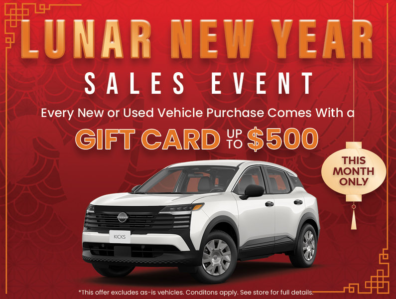 Lunar New Years Sales Event