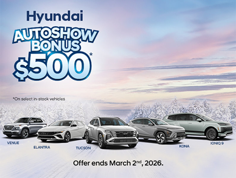 Hyundai Autoshow Bonus