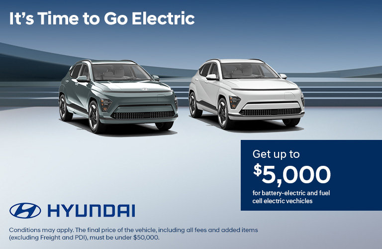 New incentives for electric vehicles have arrived!