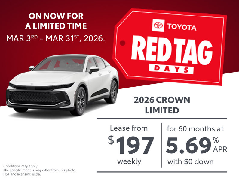 Red Tag Days - Crown