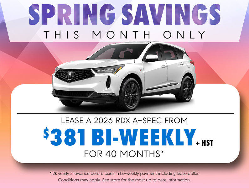 Spring Savings On A RDX A-SPEC