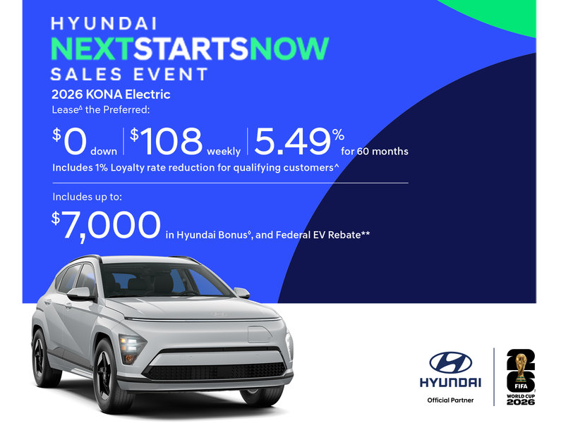 2026 Hyundai Kona Electric Preferred