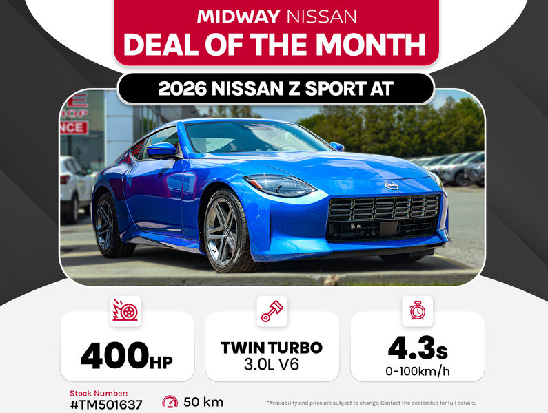 Nissan Z - Deal of the Month