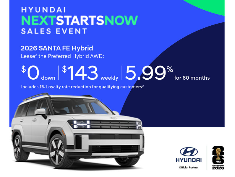 2026 Hyundai Santa Fe Preferred Hybrid AWD
