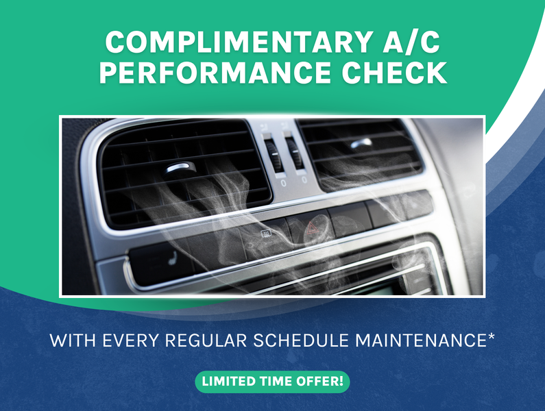 Complimentary A/C Performance Check Special