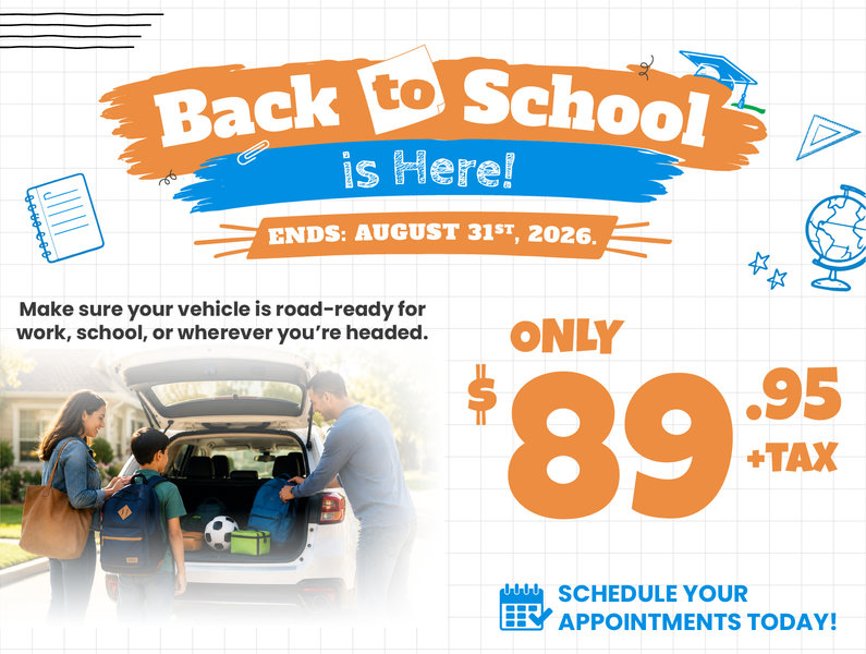 Back to School Service Special