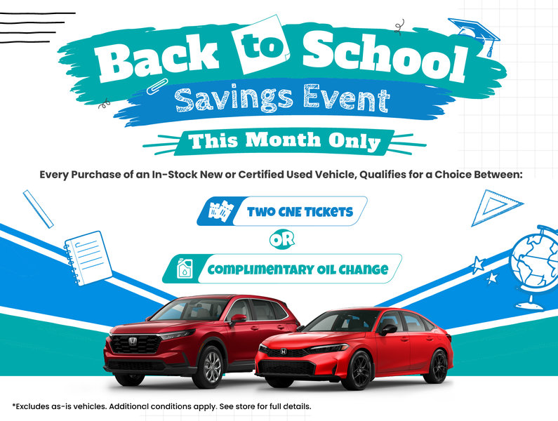 Back-To-School Savings Sales Event