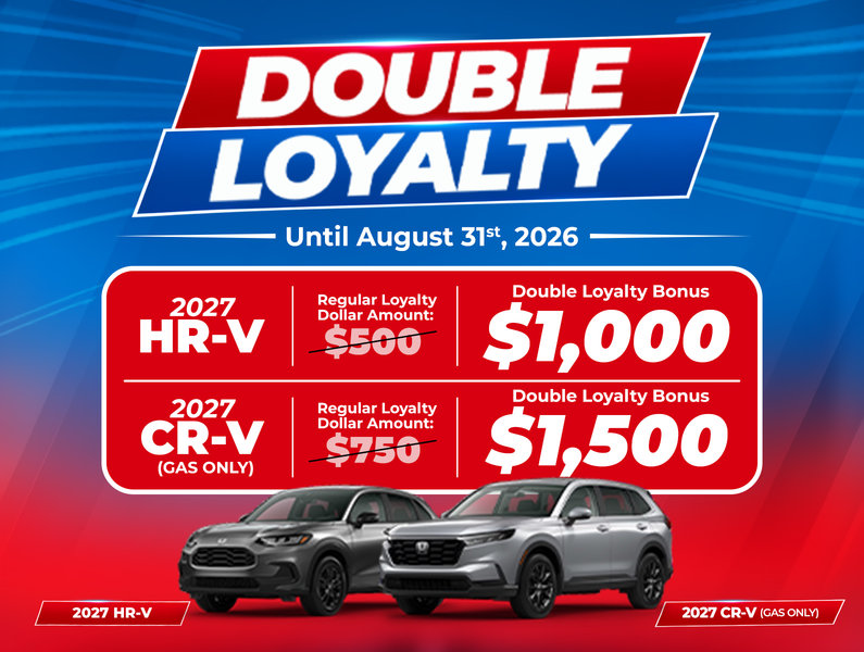 Honda Double Loyalty