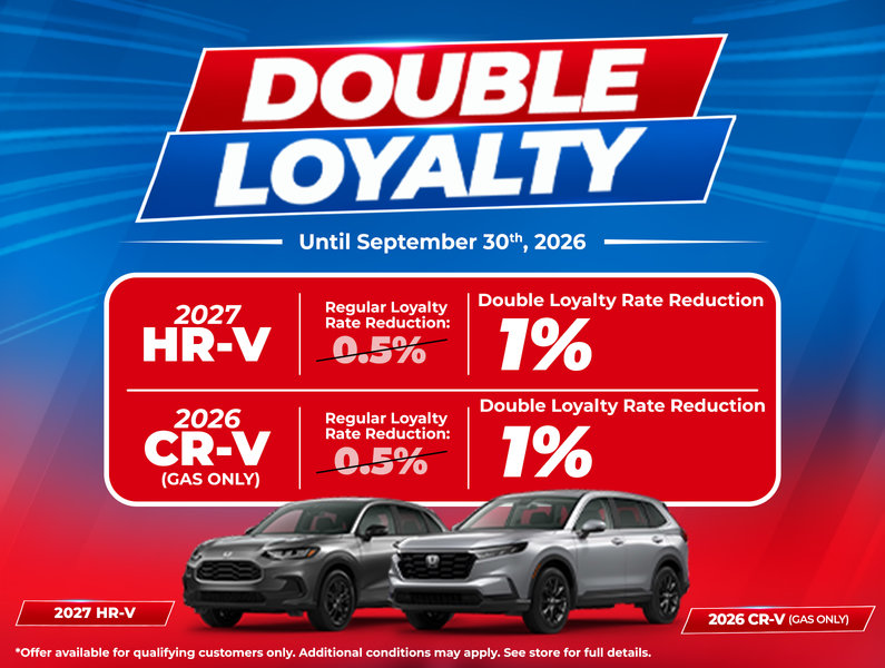 Honda Double Loyalty