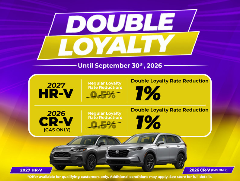 Honda Double Loyalty