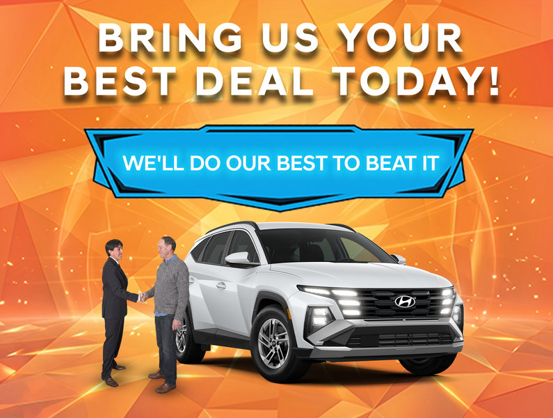 Shop Around. Then Choose Ajax Hyundai.