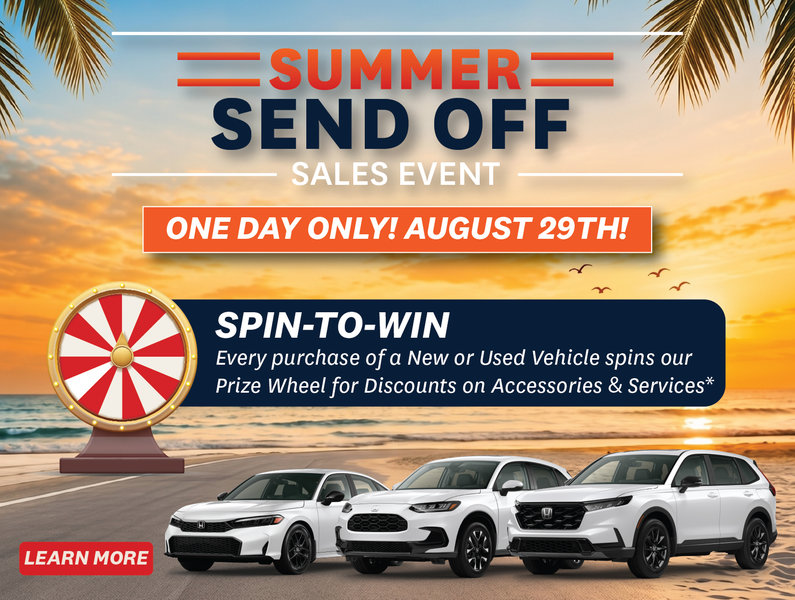 Summer Send Off Sales Event