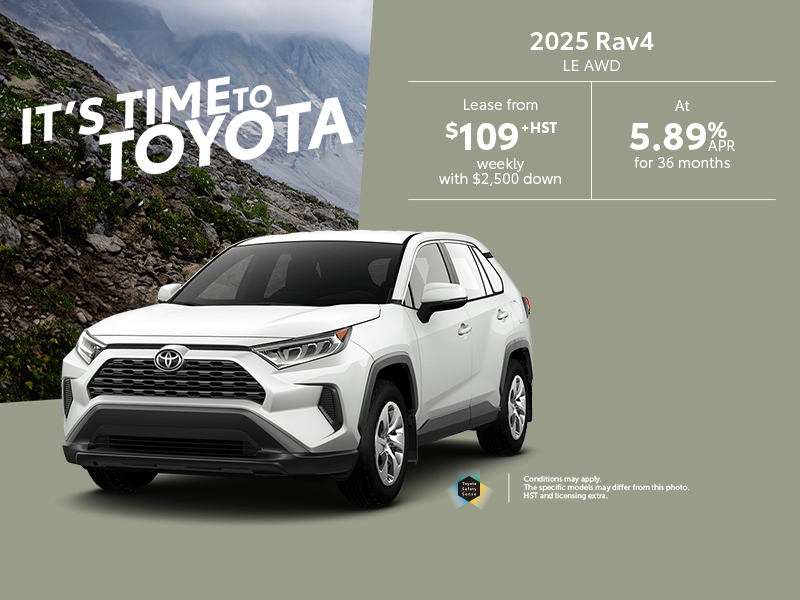 2025 RAV4 LE AWD